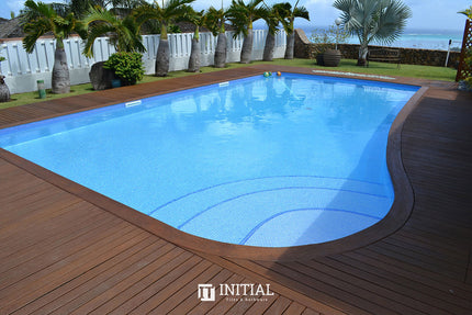 Swimming Pool Mosaic Ezzari Vulcano Lava Pale Blue ,