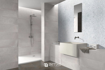 Swimming Pool Mosaic Ezzari Zen Off White Marbling ,