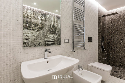 Swimming Pool Mosaic Ezzari Zen Off White Marbling ,