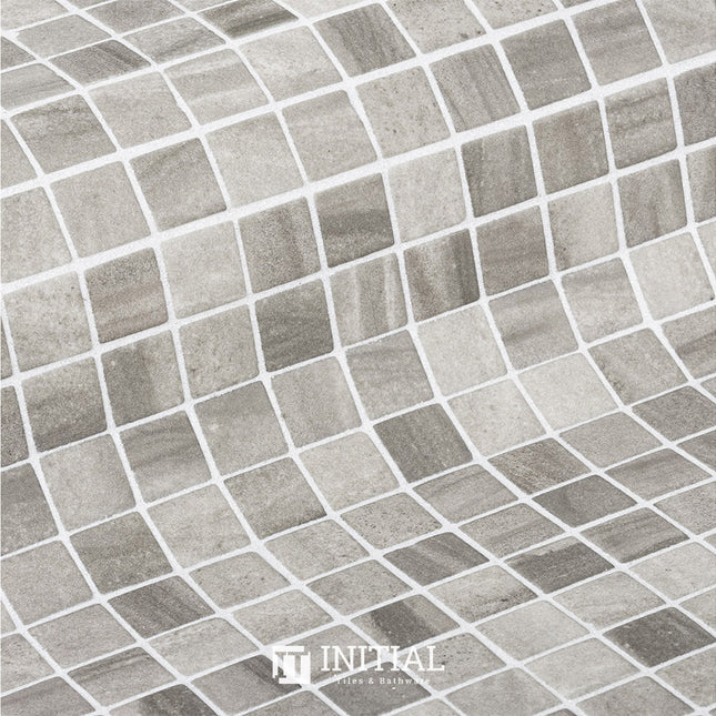 Swimming Pool Mosaic Ezzari Zen Grey Tones ,