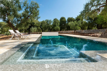 Swimming Pool Mosaic Ezzari Zen Grey Tones ,