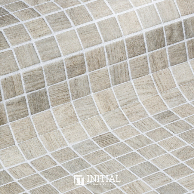 Swimming Pool Mosaic Ezzari Zen Creamy Wood Tones ,