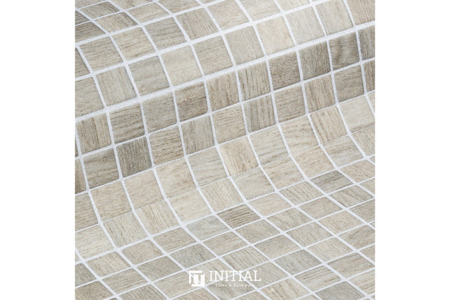 Swimming Pool Mosaic Ezzari Zen Creamy Wood Tones ,