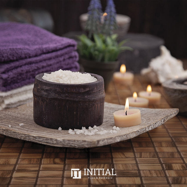 Swimming Pool Mosaic Ezzari Zen Mid Brown & Dark Striping ,