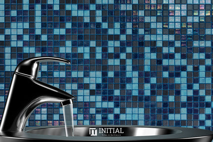 Swimming Pool Mosaic Ezzari Cocktail Blue Lagoon ,