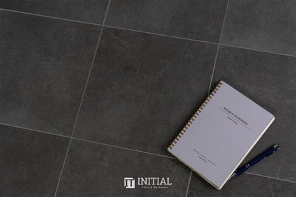 Concrete Look Tile Cuba Charcoal Matt 300X600 ,