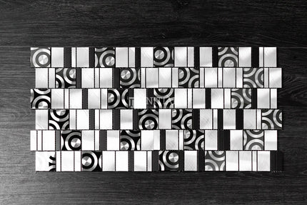 Bathroom Feature Mosaic Metallic #8 T092A ,