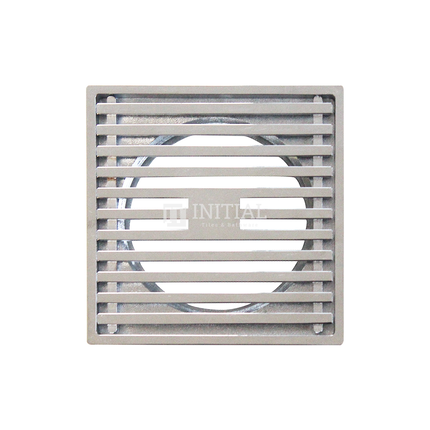 Bathroom Linear Square Floor Waste Chrome ,