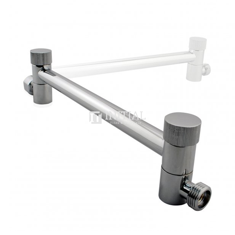 Round Wall Mounted Shower Arm Chrome ,