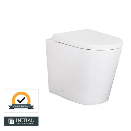 Alice Rimless Wall Faced Floor Pan Ceramic White 575X360X415 ,