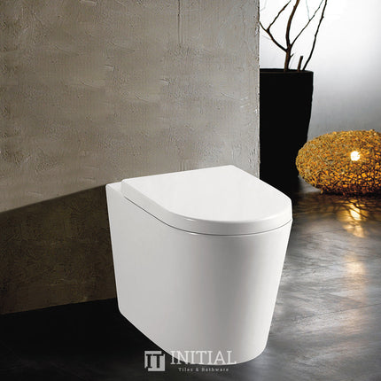 Alice Rimless Wall Faced Floor Pan Ceramic White 575X360X415 ,