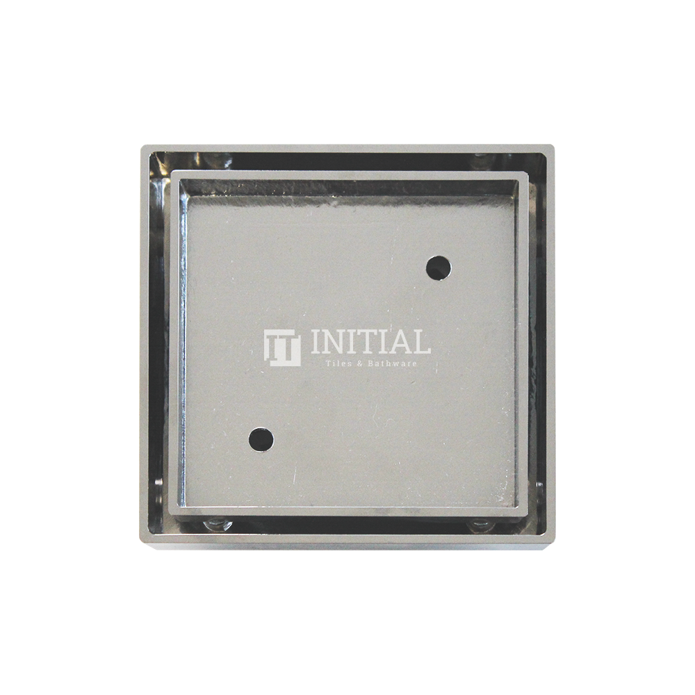 Bathroom Slim Smart Square Tile Insert Floor Waste Chrome 115X115X90mm ...