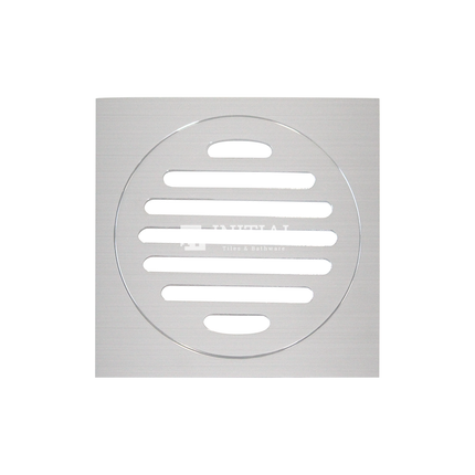Bathroom Thick Square Floor Waste Chrome ,