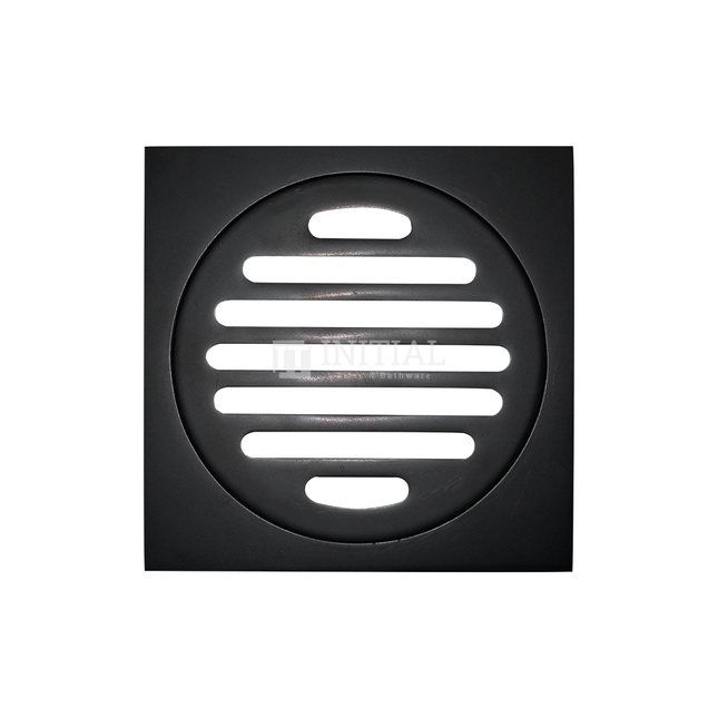 Bathroom Square Floor Waste Matt Black ,