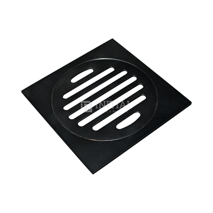 Bathroom Square Floor Waste Matt Black ,