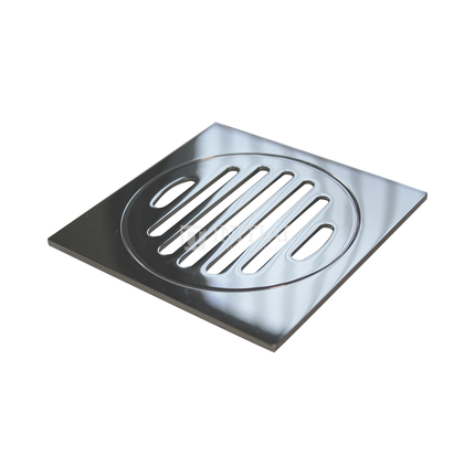 Bathroom Slim Square Floor Waste Chrome ,