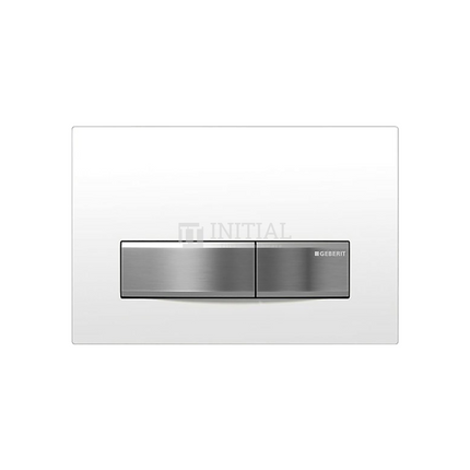 Geberit Sigma Toilet 50 Rectangle Glass Dual Flush Push Buttons ,