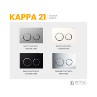 Geberit Kappa 21 Toilet Round Dual Flush Push Buttons ,