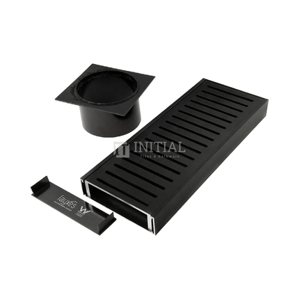 Bathroom Wide Standard Floor Waste Midnight 1100~5600mm ,