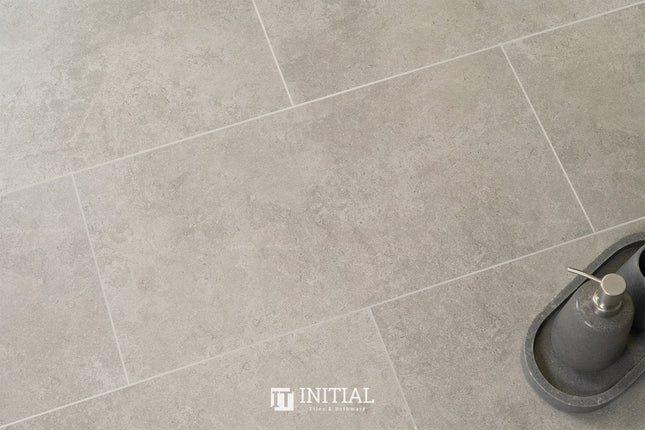 Concrete Look Tile Elegante Concept Silver Matt 300X600 ,