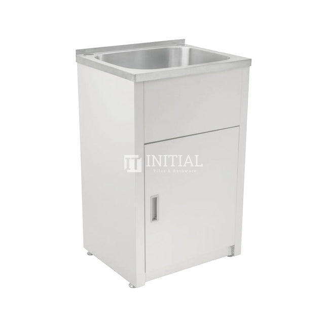 Freestanding Stainless Steel Laundry Tub 35L 455X555X925 ,