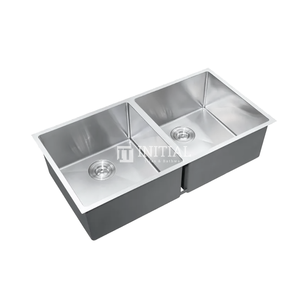 Square Hand Made Stainless Steel Kitchen Sink 880X450X220 ,