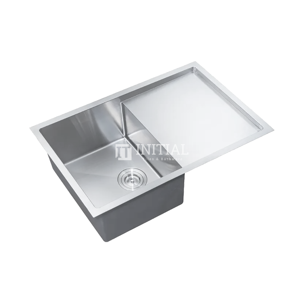 Square Hand Made Stainless Steel Kitchen Sink 740X460X220 ,