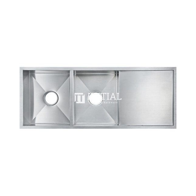 Square Stainless Steel Kitchen & Laundry Sink 1160X460X220 ,