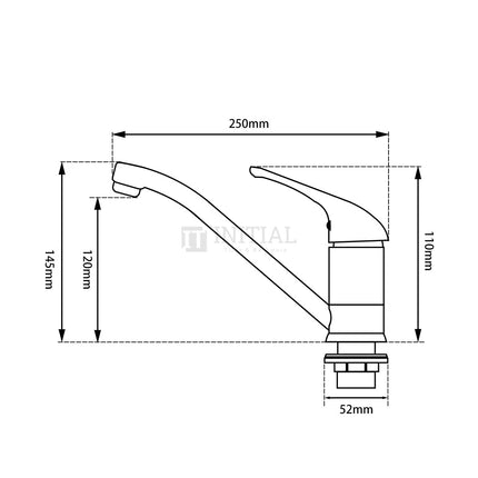 Kitchen Standard Chrome 360° Swivel Sink Mixer ,