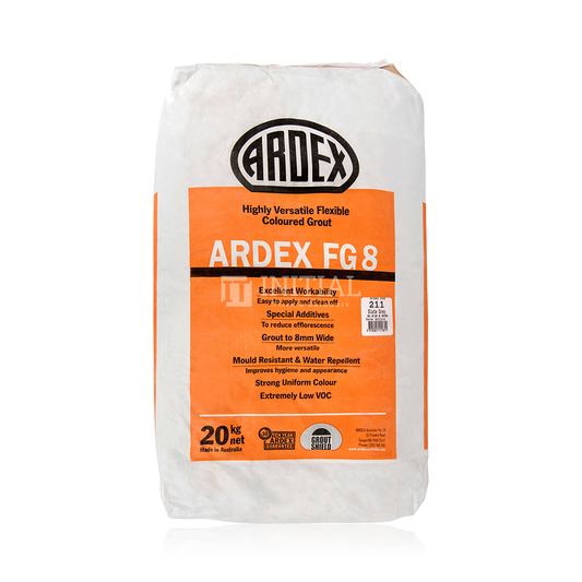 Ardex FG8 Coloured Grout 5KG / 20KG – Initial Tiles