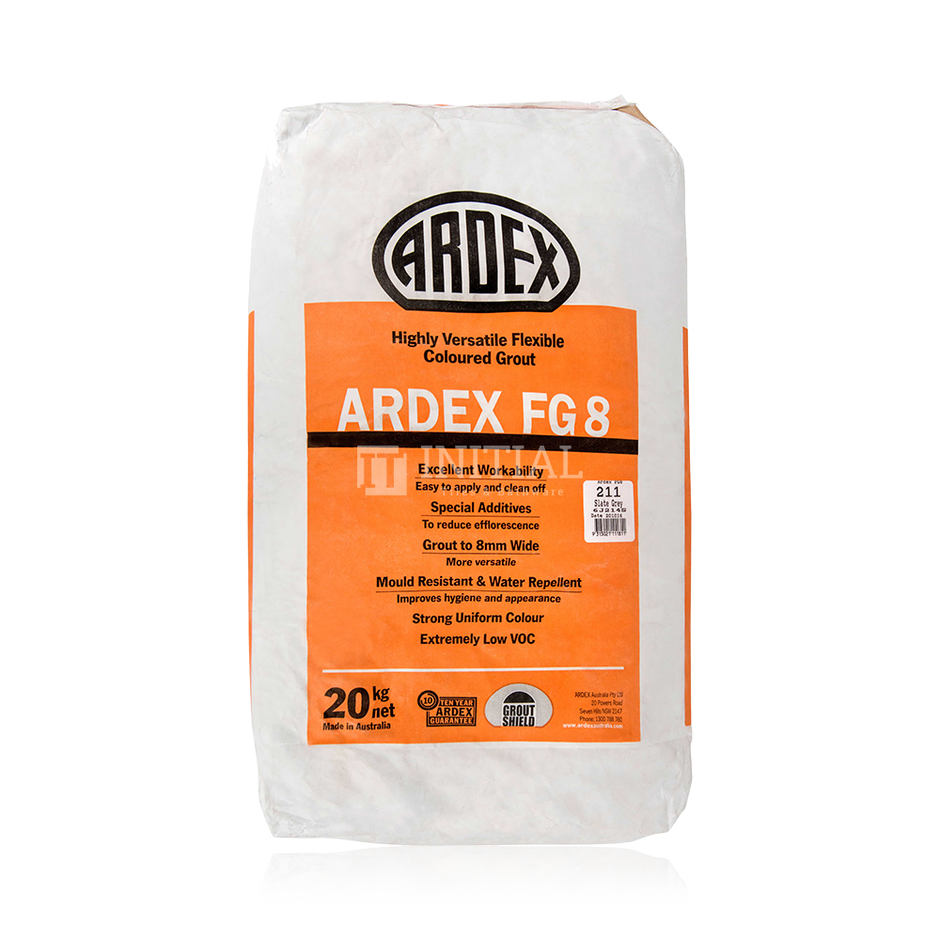 Ardex FG8 Coloured Grout 5KG / 20KG – Initial Tiles