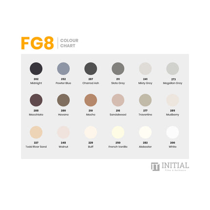 Ardex FG8 Coloured Grout 5KG / 20KG ,