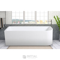 Bathroom Gloss White Corner Bathtub with No Overflow 1690X730X580 ,