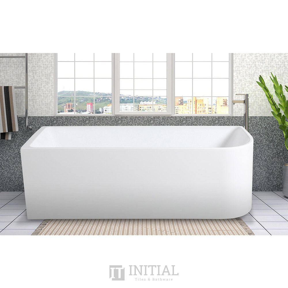 Bathroom Gloss White Cornar Bathtub with No Overflow 1700X725X510 ,