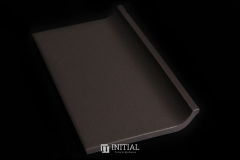 Commercial Uni Black Coving Tile 100X200 ,