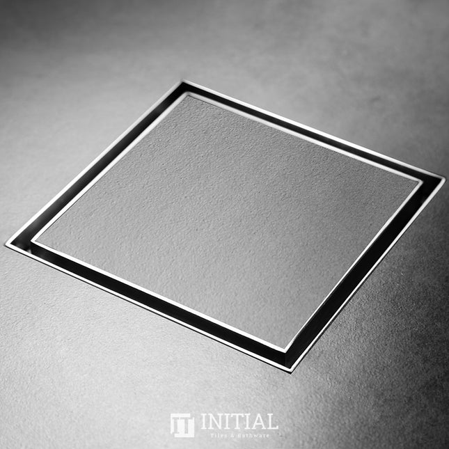 Bathroom S/S Smart Square Tile Insert Floor Waste ,