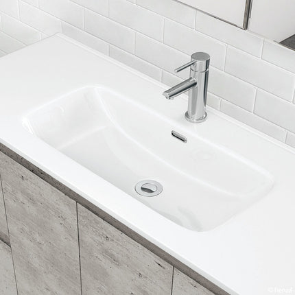 Fienza Joli Ceramic Gloss White Basin Top, 1200mm ,