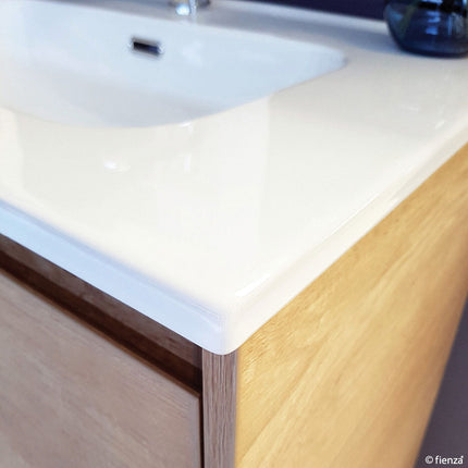 Fienza Joli Ceramic Gloss White Basin Top, 600mm ,