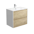 With Moulded Basin-Top - Joli Ceramic / Satin White Panels