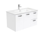 With Moulded Basin-Top - Joli Ceramic / Right Hand Drawer