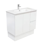 With Moulded Basin-Top - Joli Ceramic / Right Hand Drawer