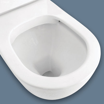 Fienza Koko Back to Wall Toilet Suite, Matte White ,