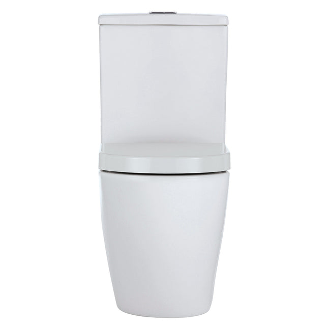 Fienza Koko Back to Wall Toilet Suite, Gloss White ,