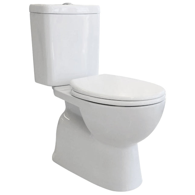 Fienza Stella Close Coupled Toilet Suite, Gloss White, S-Trap ,