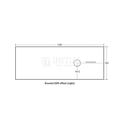 Bellevue Groove 1200 Prime Oak Woodgrain Wall Hung Slim Vanity ,