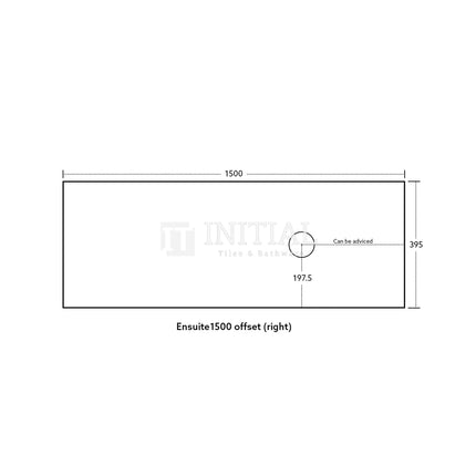Bellevue Groove 1500 Prime Oak Woodgrain Wall Hung Slim Vanity ,