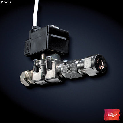 Fienza Isabella Urinal Kit, Single Stall with Zip Flush Master ,