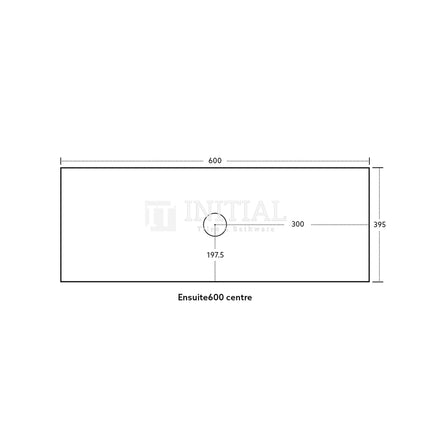 Bellevue Groove 600 Coastal Oak Woodgrain Wall Hung Slim Vanity ,