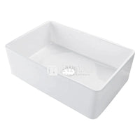 Fermentale Ceramic Gloss White Kitchen Sink, Single Bowl, 770X515X250 ,
