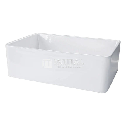 Fermentale Ceramic Gloss White Kitchen Sink, Single Bowl, 770X515X250 ,